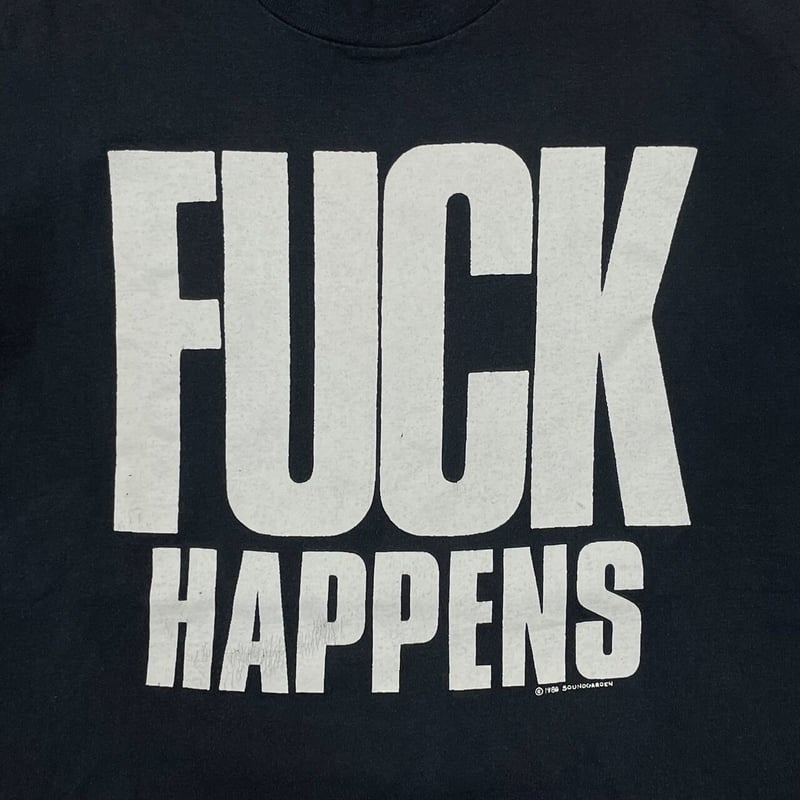 SOUNDGARDEN FUCK HAPPENS NAVY XL 3484 | greatLA