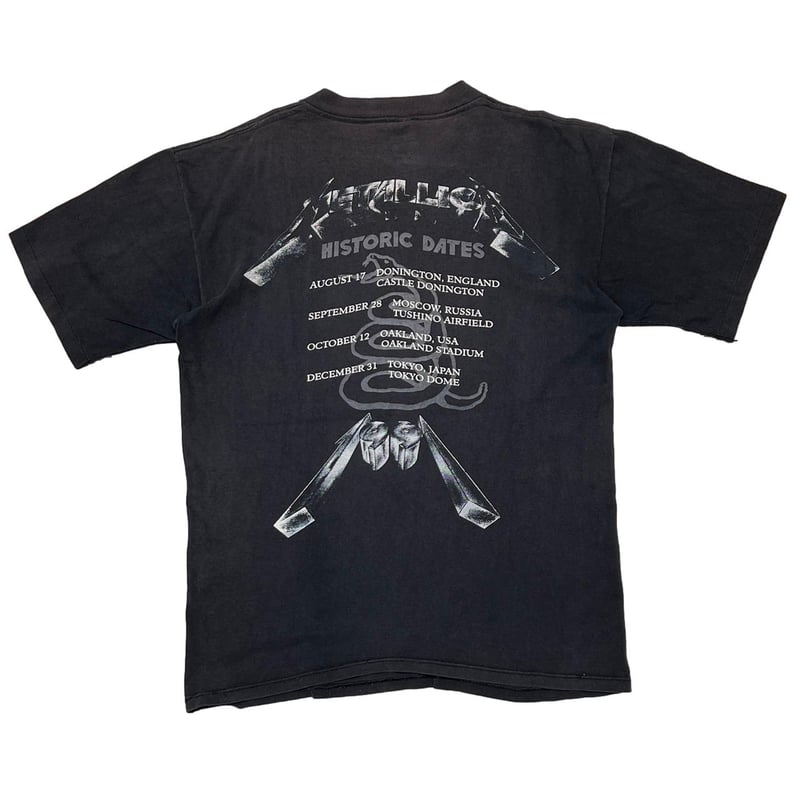 METALLICA 1991 HISTORIC DATES LARGE 2970 | grea