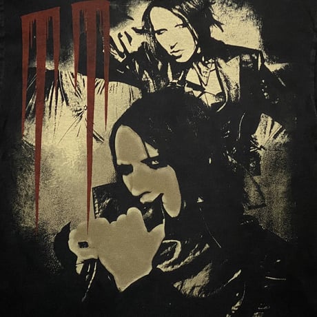 MARILYN MANSON MM DOUBLESIDE TEE DELTA LARGE 6146
