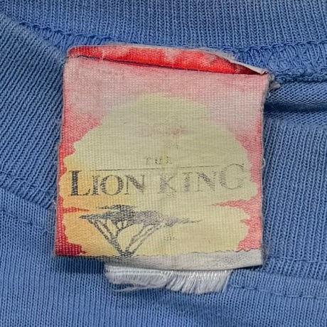 DISNEY VINTAGE LION KING SMOKE BLUE FITS LARGE 1711