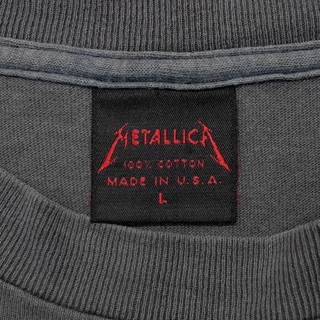 METALLICA BIRTH SCHOOL METALLICA DEATH METALLICA TAG LARGE 7913