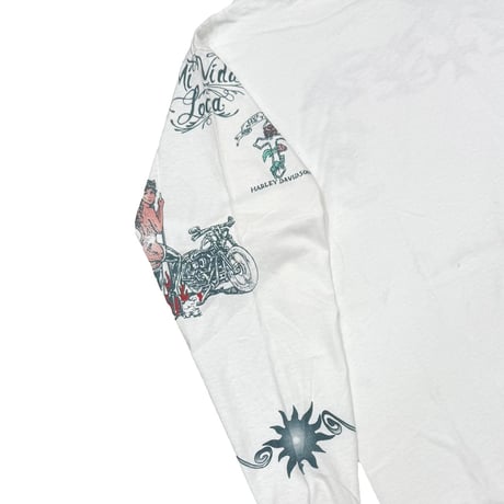 DENNIS RODMAN TATTOO LS WHITE XL 4912