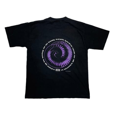 NINE INCH NAILS 1994 BOX LOGO AMMONITE ALL SPORT XL 5649