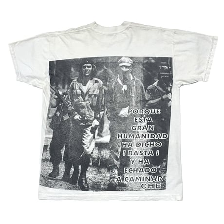 CHE GUEVARA MONOCHROME PHOTO TEE WHITE FITS L-XL 0016