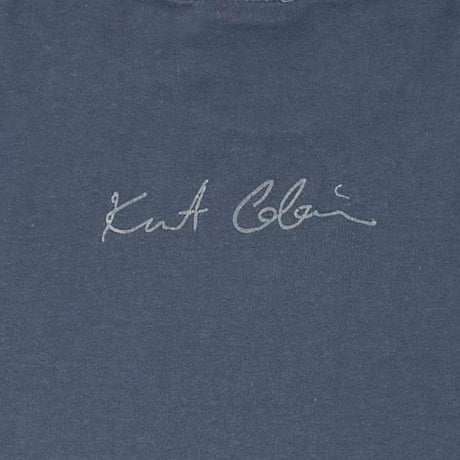 NIRVANA THE END OF MUSIC KURT GUITAR NAVY ARTIMONDE FITS XL 0307