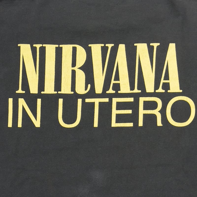 NIRVANA IN UTERO BOOTLEG LS BLACK LARGE 5333 |