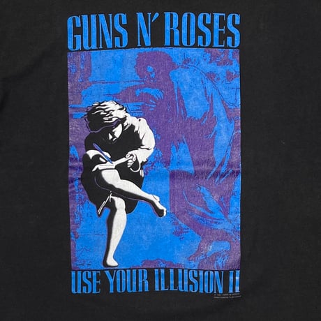 GUNS N' ROSES USE YOUR ILLUSION Ⅱ TOUR 1991 FITS XL 8369