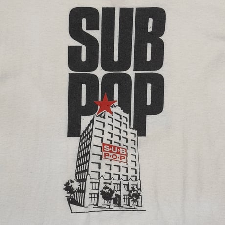 SUB POP STILL THE MOST INDIE TEE WHITE ONEITA LARGE 8979