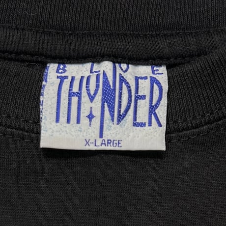 THE ROLLING STONES 1999 GOLD TONGUE BLUE THUNDER XL 4819