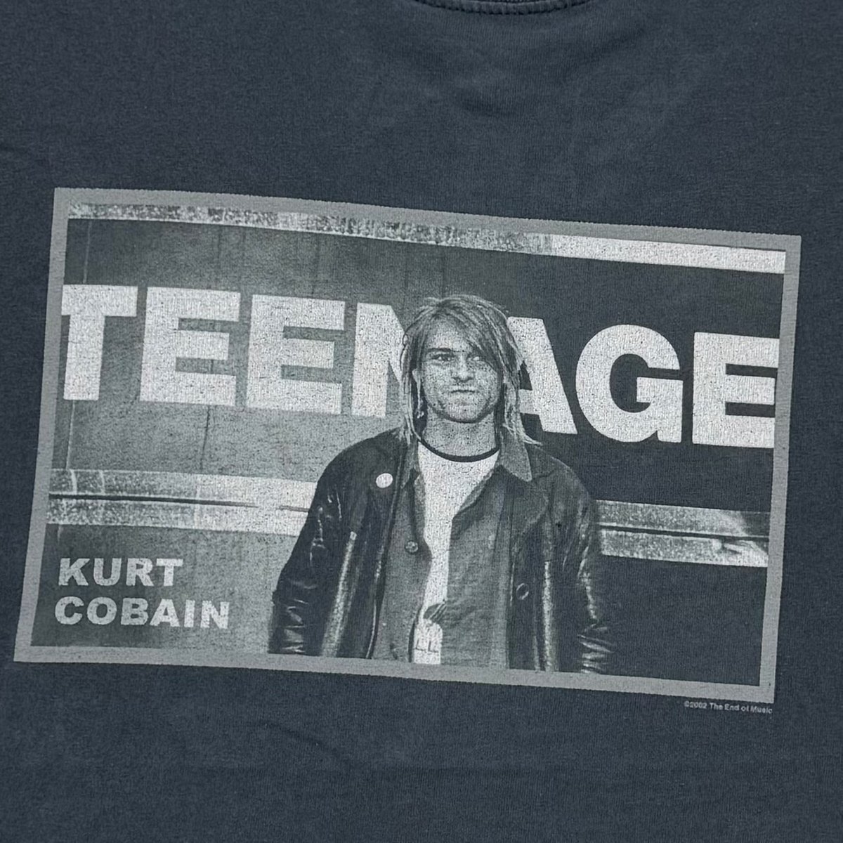 2002's Cobain追悼 Face Photo anvil 2002 s Kurt Cobain