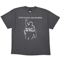 RAGE AGAINST THE MACHINE 2007 BATTLE OF BELLS CHARCOAL GINAT FITS XL 4304