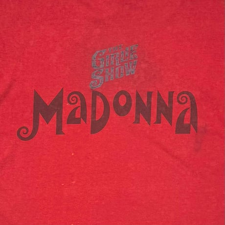 MADONNA THE GIRLIE SHOW RED FITS XL 3366
