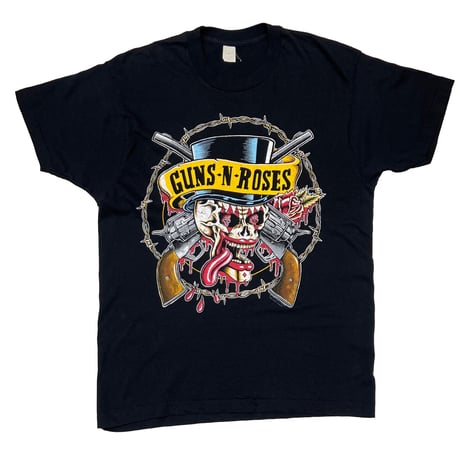 GUNS N' ROSES SKULL & GUNS SCREEN STARS FITS LARGE 9648