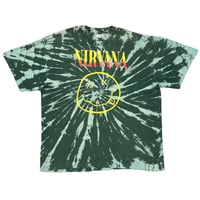 NIRVANA SMILE BOOTLEG GREEN TIE DYE XL 9112