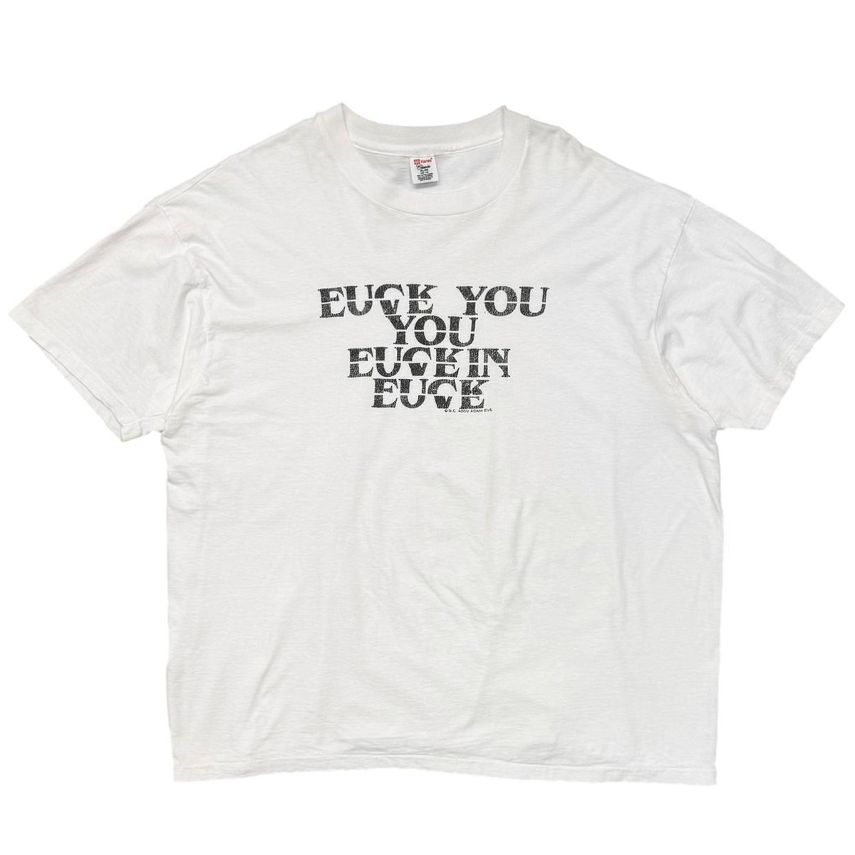 greatLAnd ORIGINAL fuck love shirt lサイズ greatLAnd ORIGINAL fuck love shirt / new vintag