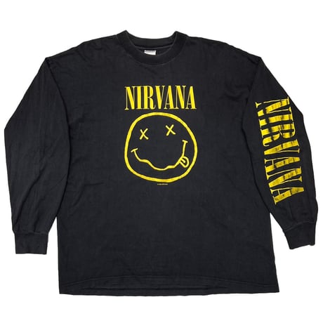 NIRVANA 90s SMILE 1992 LS EURO XL 7813