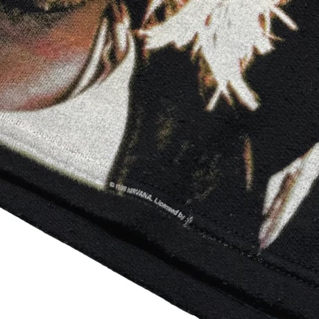 NIRVANA FRONT MEMBER BACK SMILE BOOTLEG SWEAT HOODIE XL 6563