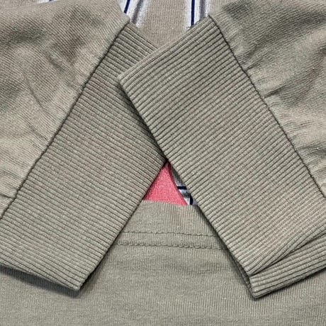 WU-TANG CLAN WU WEAR LOGO LS KHAKI LARGE 7036