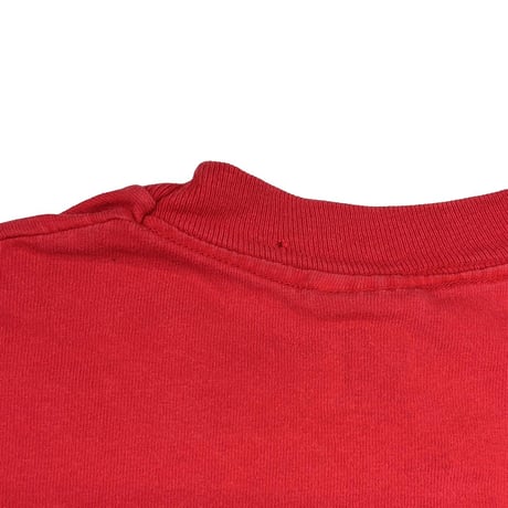 DISNEY VINTAGE MICKEY MOUSE LINK PRINT RED FITS XL 3171
