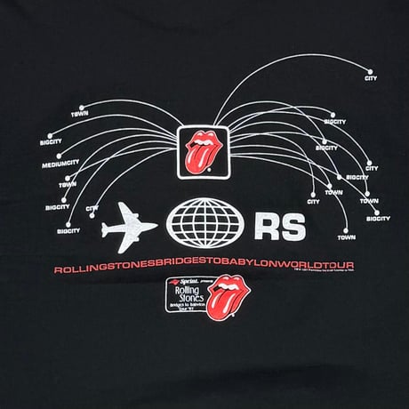 THE ROLLING STONES AIR PLANE BRIDGES TO BABYLON WORLD TOUR 1997 ANVIL LARGE 8539