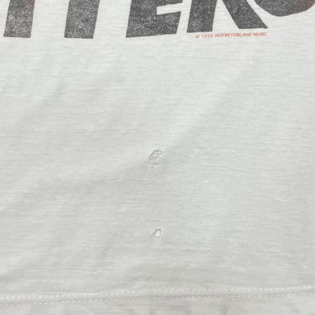 RED HOT CHILI PEPPERS 1995 HAMBURG WHITE FITS XL 5926