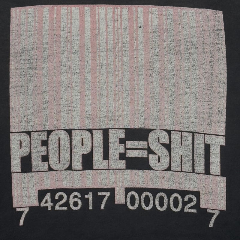 SLIPKNOT PEOPLE = SHIT BARCODE SCREEN STARS XL
