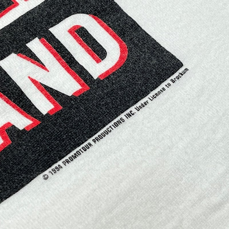 ROLLING STONES 1994 WITH STAND WHITE BROCKUM XL