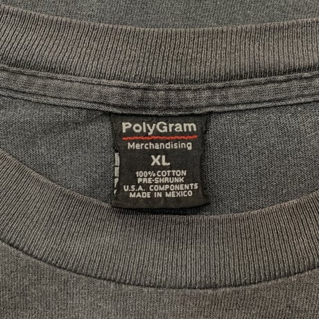 WU-TANG CLAN WU-TANG FOREVER SQUARE MEMBER TEE POLYGRAM XL 5463