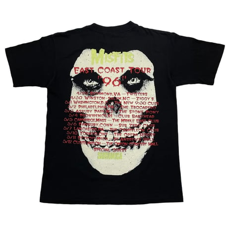 MISFITS HUGE SKULL EAST COAST TOUR 96 WILD OATS XL 1120