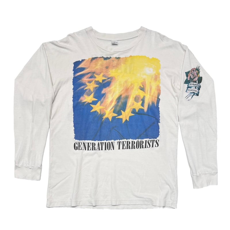 Manic Street Preachers　Slash N' Burn ロンT MANIC STREET PREACHERS GENERATION TERRORISTS LS