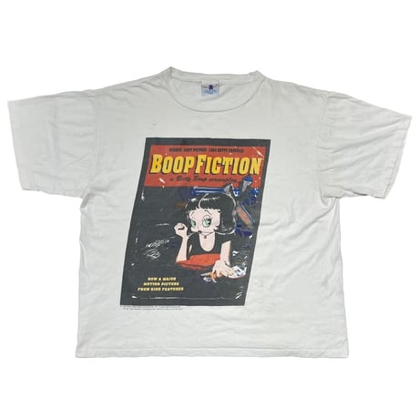 BETTY BOOP BOOP FICTION PULP FICTION PARODY WHITE XL 9027