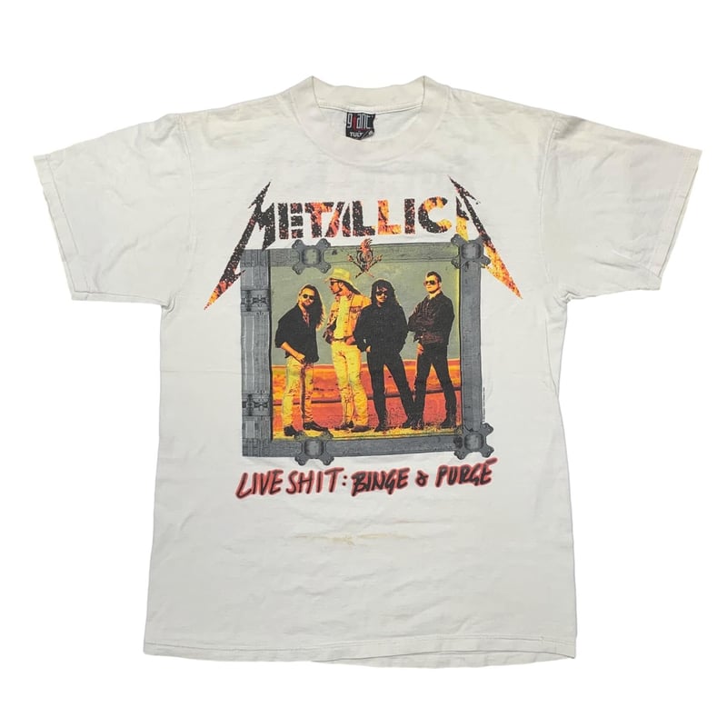 METALLICA SUMMER SHIT '94 TOUR GIANT BY TULTEX