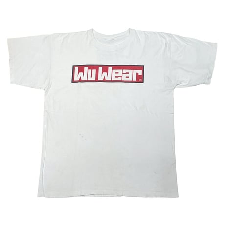 WU-TANG CLAN WU-WEAR LOGO WHITE FITS XXL 2699