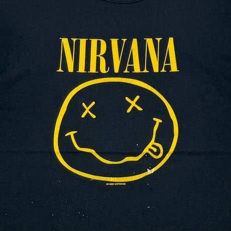 NIRVANA Y2K SMILE GILDAN LARGE 7275