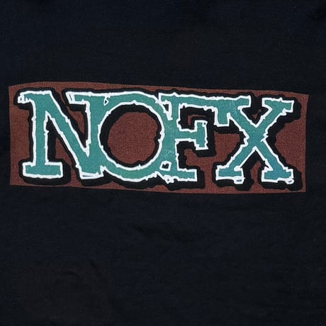 NOFX MEMBER SQUARE PHOTO SWEAT HOODIE FITS LARGE 5105