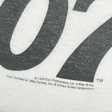 007 1994 LOGO TEE ANVIL LARGE 9487