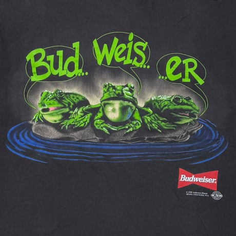 Budweiser 3FROGS YOUR PAD OR MINE? CHANGES XL 4504