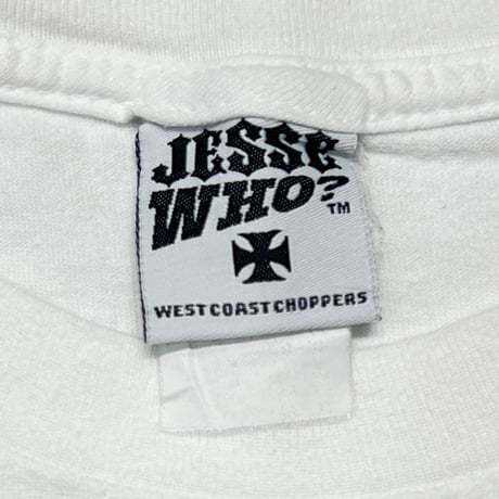 WEST COAST CHOPPERS IRON CROSS LONG BEACH LA SS WHITE FITS XL 0278