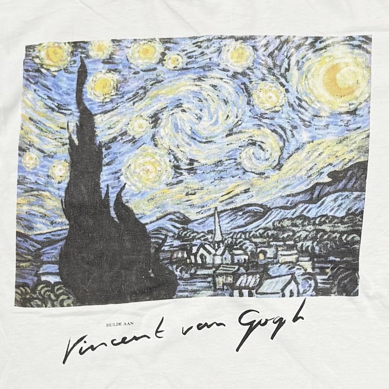 Gogh、STILL LIFE、海外版超希少レゾネ、新品額付 Vincent Van Gogh The starry night WHITE LARGE 1