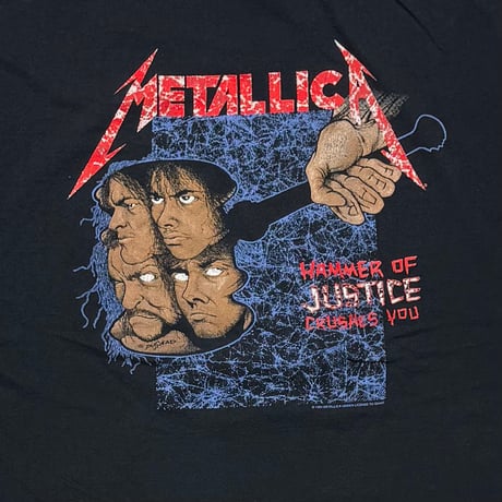 METALLICA AND JUSTICE FOR ALL HAMMER OF JUSTICE FITS XL 4617