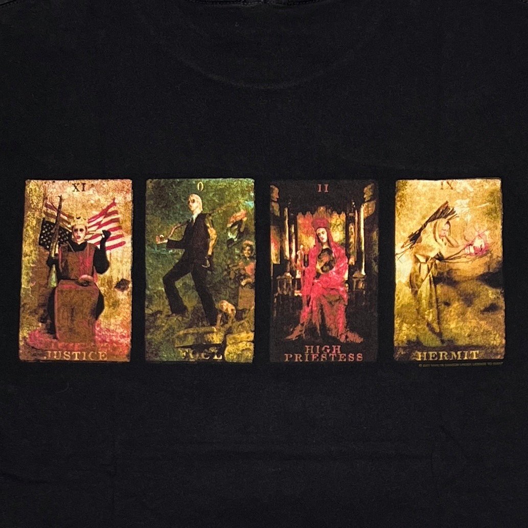 MARILYN MANSON HIEROPHANT TAROT CARD GIANT FITS