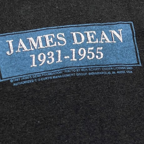 JAMES DEAN MEMORIAL PORTRAIT 1931-1955 HANES XL 6891