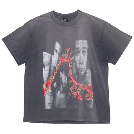 RED HOT CHILI PEPPERS CURVING LOGO MEMBER MONOCHROME PORTRAIT GIANT BY TEE JAYS XL 7484