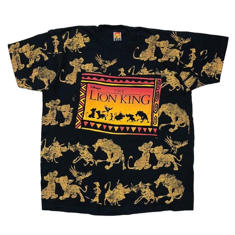 DISNEY VINTAGE THE LION KING OVP BLACK OSFA FITS XL 8294