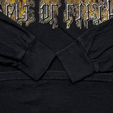CRADLE OF FILTH FRONT LOGO SLEEVE MEMBER PRINT LS M&O XL 4161