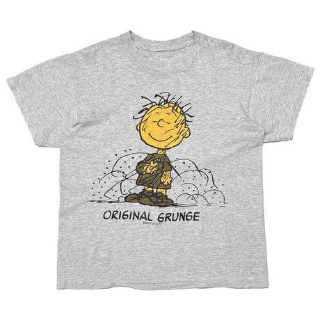 PEANUTS ORIGINAL GRUNGE ASH GREY FITS LARGE 3720