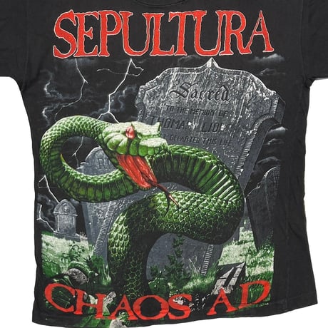 SEPULTURA CHAOS AD BOOTLEG LARGE 8795