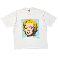 ANDY WARHOL 1996 MARIYN MONROE WHITE FRUIT OF THE LOOM XL 9058