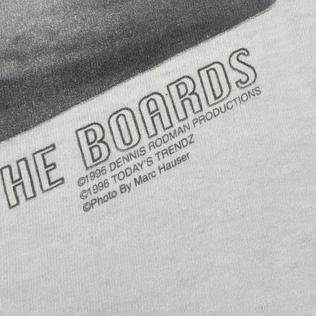 DENNIS RODMAN 1996 CHAIRMAN OF THE BOARDS TEE FIT LIKE XXL 8356