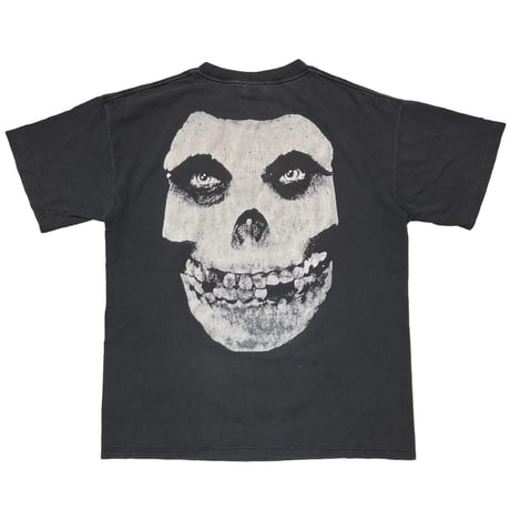 MISFITS 1997 SKULL glow in the dark GREEN TEXT WILD OATS XL 1093